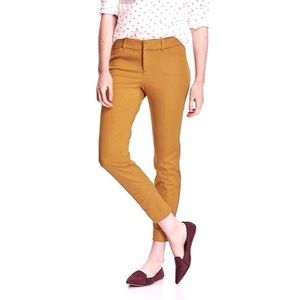 Old Navy Pixie Pants Mustard Yellow Size 4